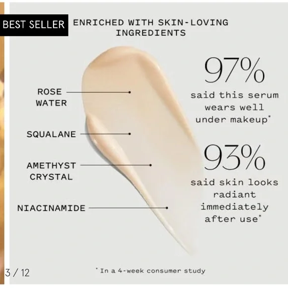 NIB NEW Alicia KEYS Soulcare Let Me Glow Illuminating Serum Golden Aurora - Picture 14 of 16